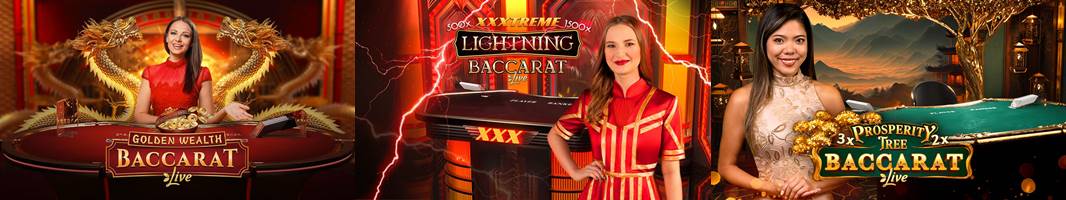 【Evolution主催】Baccarat Bet & Win